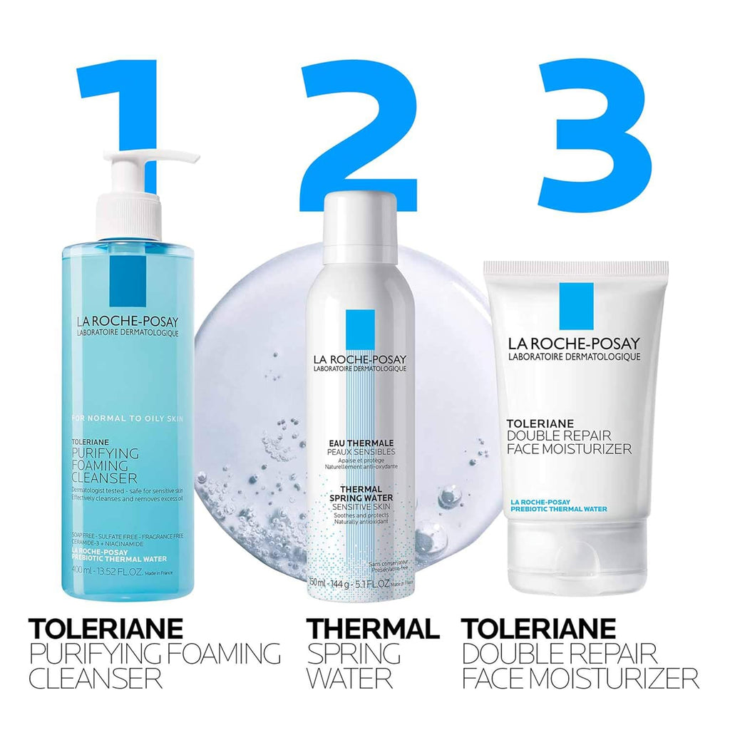 La Roche-Posay Toleriane Purifying Foaming Facial Cleanser with Niacinamide Jansha Store