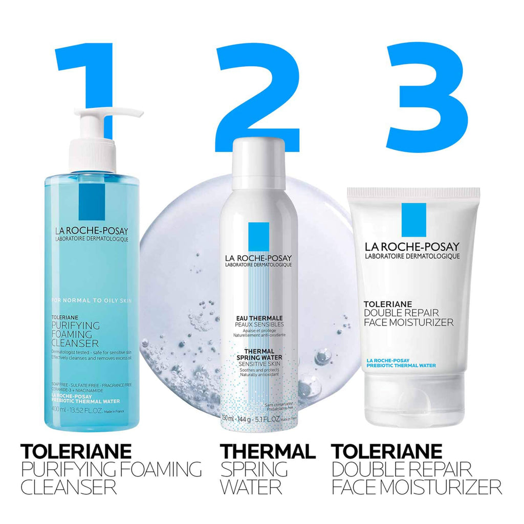 La Roche-Posay Toleriane Purifying Foaming Facial Cleanser with Niacinamide Jansha Store