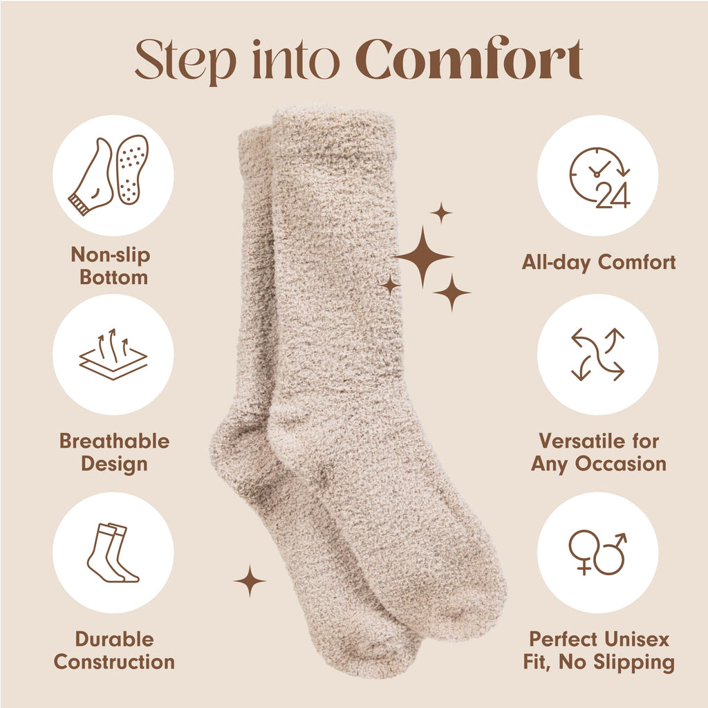 Unboxme Gifts Warm & Cozy Ultra-Luxe Cloud Fuzzy Socks, Gifts for Women Jansha Store