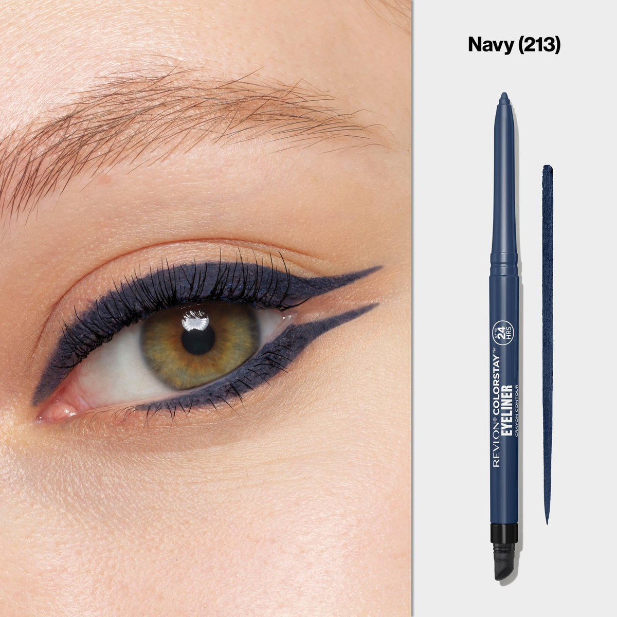 Revlon ColorStay Pencil Waterproof Eyeliner, 201 Black, 2 pack Jansha Store