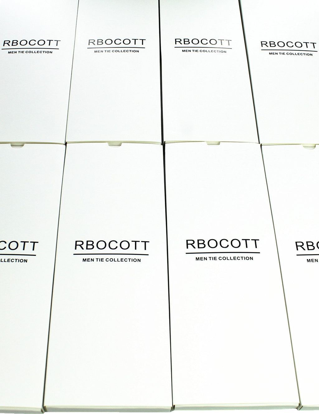 RBOCOTT Solid Color Tie Formal Necktie for Men Jansha Store