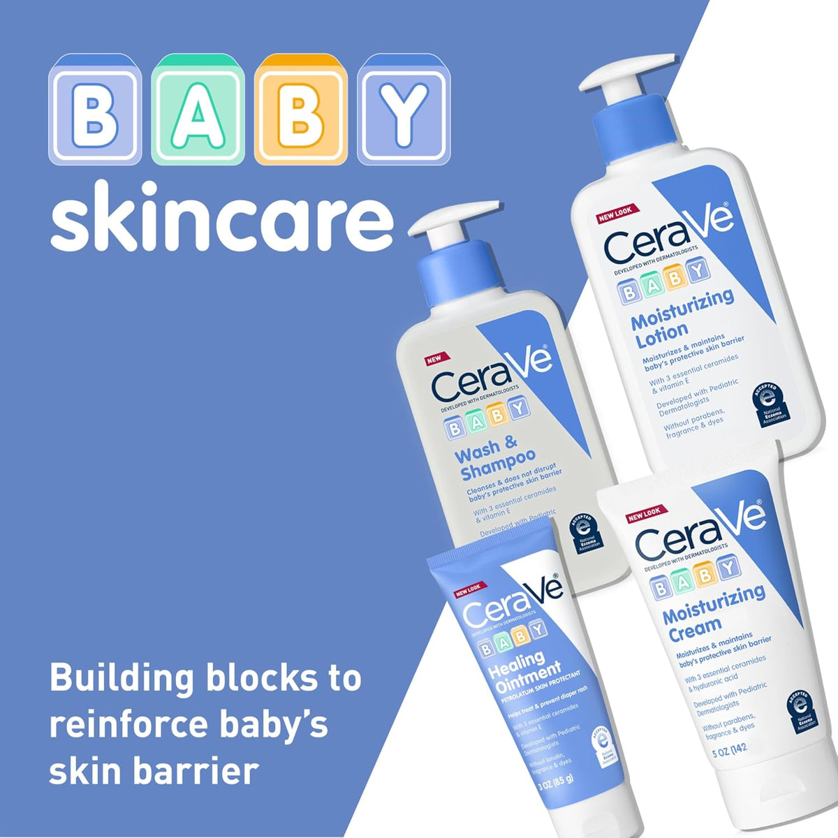 CeraVe Baby 2-in-1 Wash & Shampoo with Vitamin E for Hair & Skin, 16oz Jansha Store