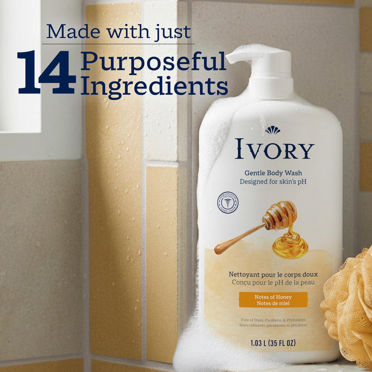 Ivory Body Wash Designed for the Whole Family, Original Scent, 35 fl oz Jansha Store