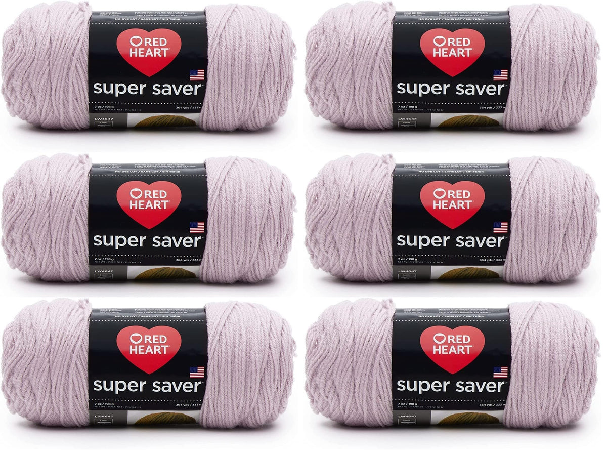 Red Heart Super Saver Yarn for Crocheting & Knitting, Cherry Red, Single Jansha Store