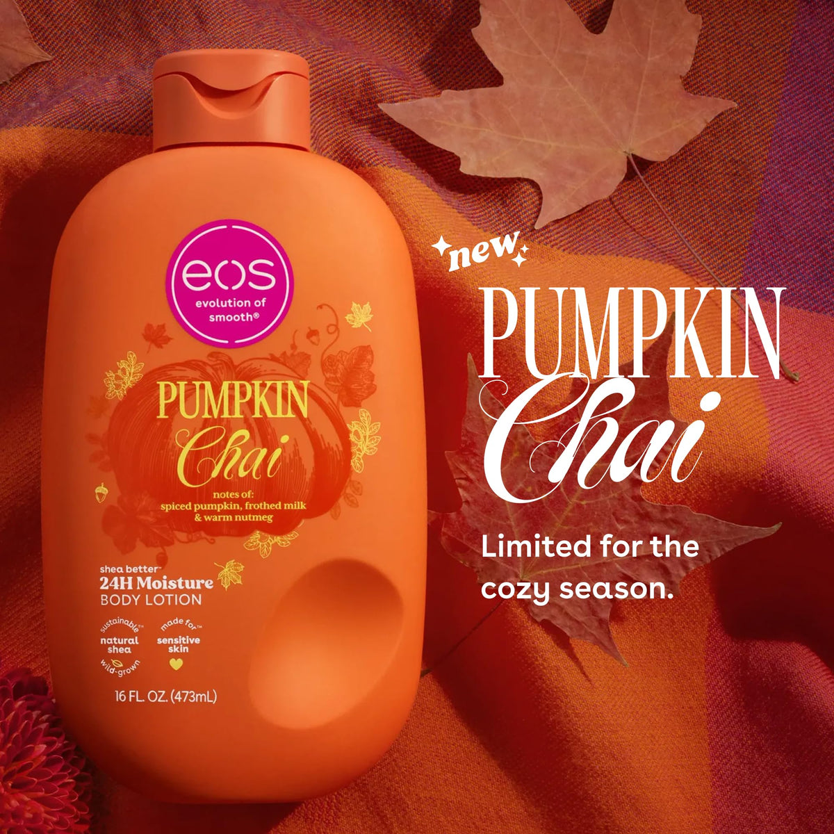 eos Shea Better Body Lotion- Vanilla Cashmere, 24-Hour Moisture, 16 fl oz Jansha Store