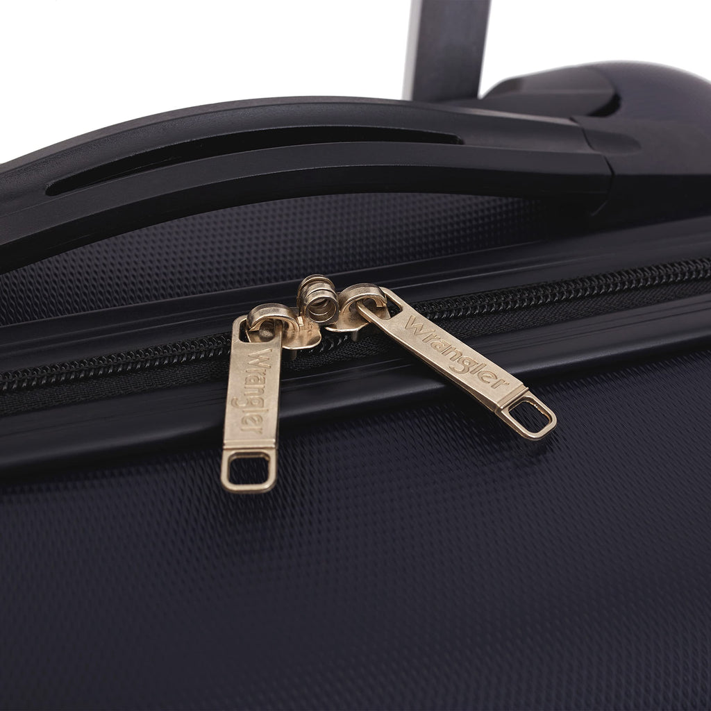 Wrangler 22" Hardside Spinner Carry-On Luggage, Teal Jansha Store