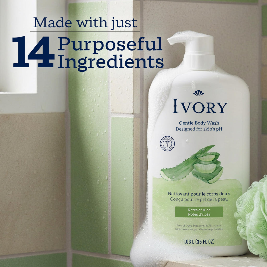 Ivory Body Wash Designed for the Whole Family, Original Scent, 35 fl oz Jansha Store