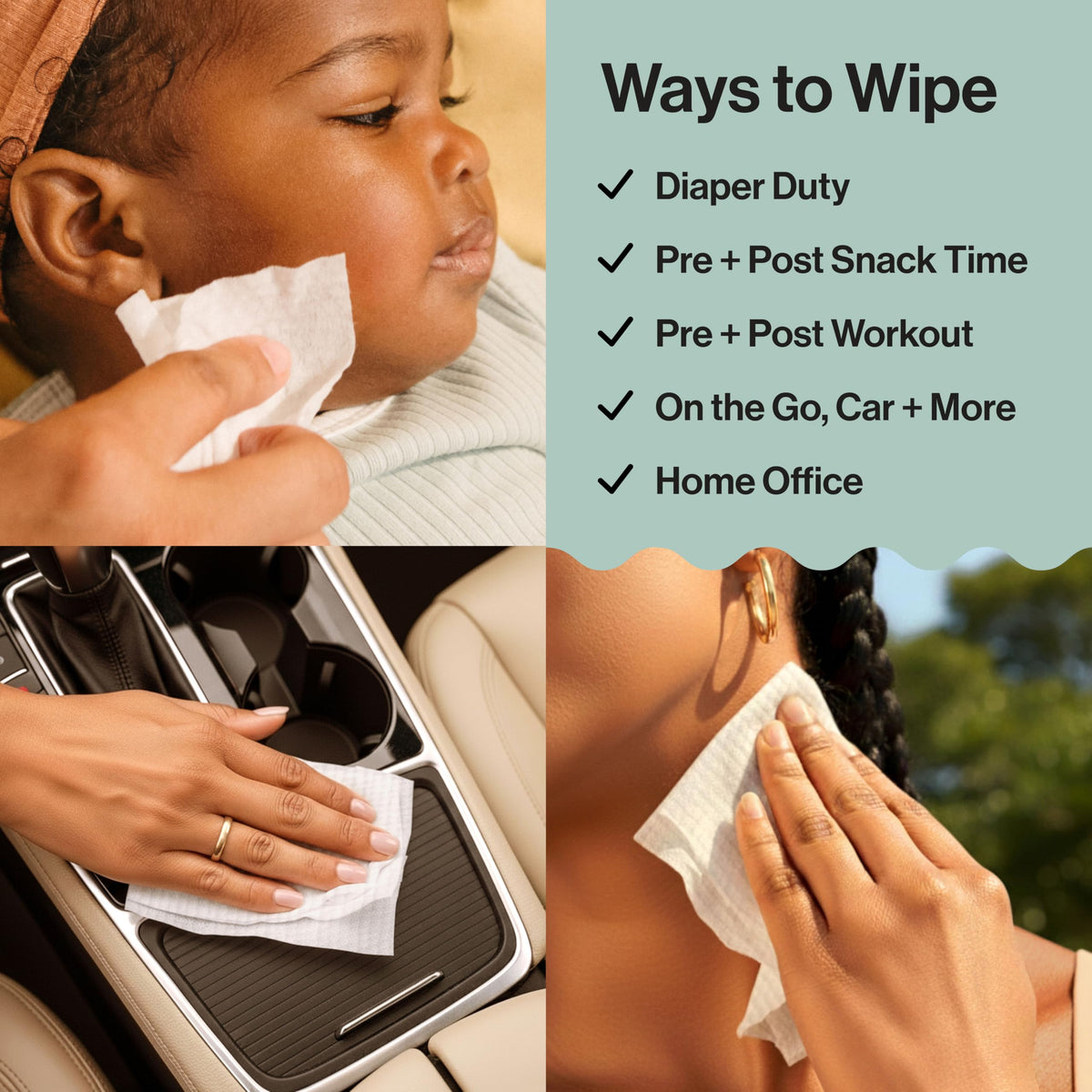 The Honest Company Multi-Use Baby Wipes, Pattern Play, 720 Count Jansha Store