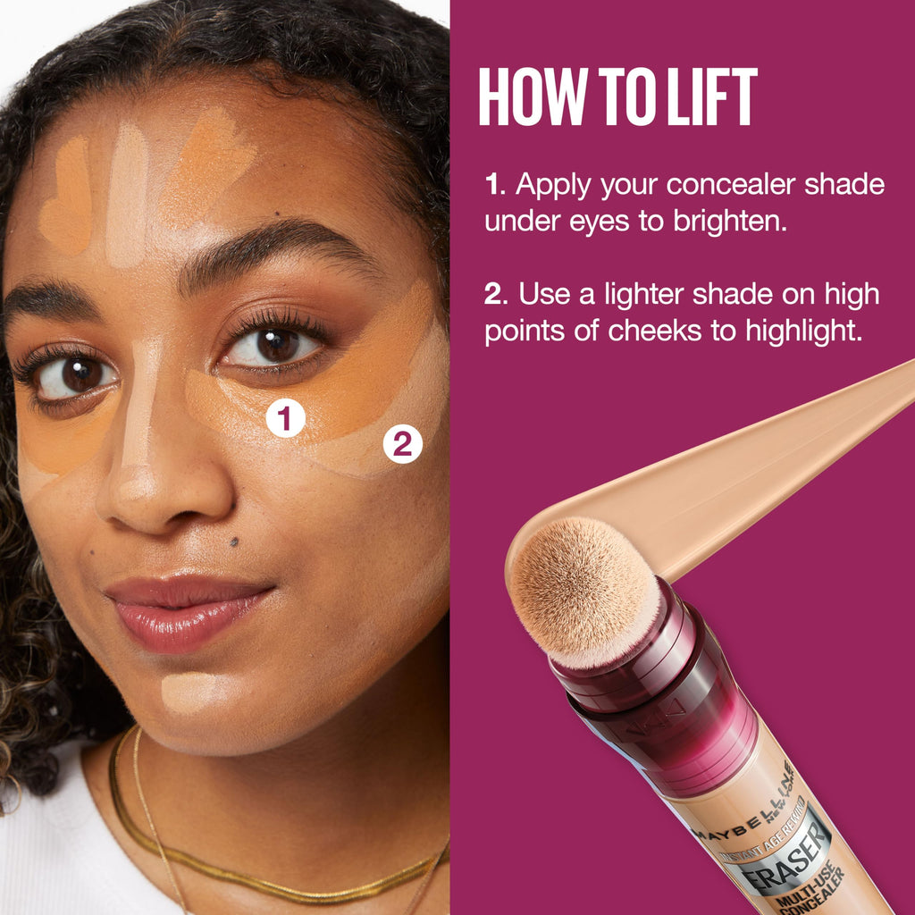 Maybelline Instant Age Rewind Eraser Dark Circles Multi-Use Concealer, 110 Jansha Store