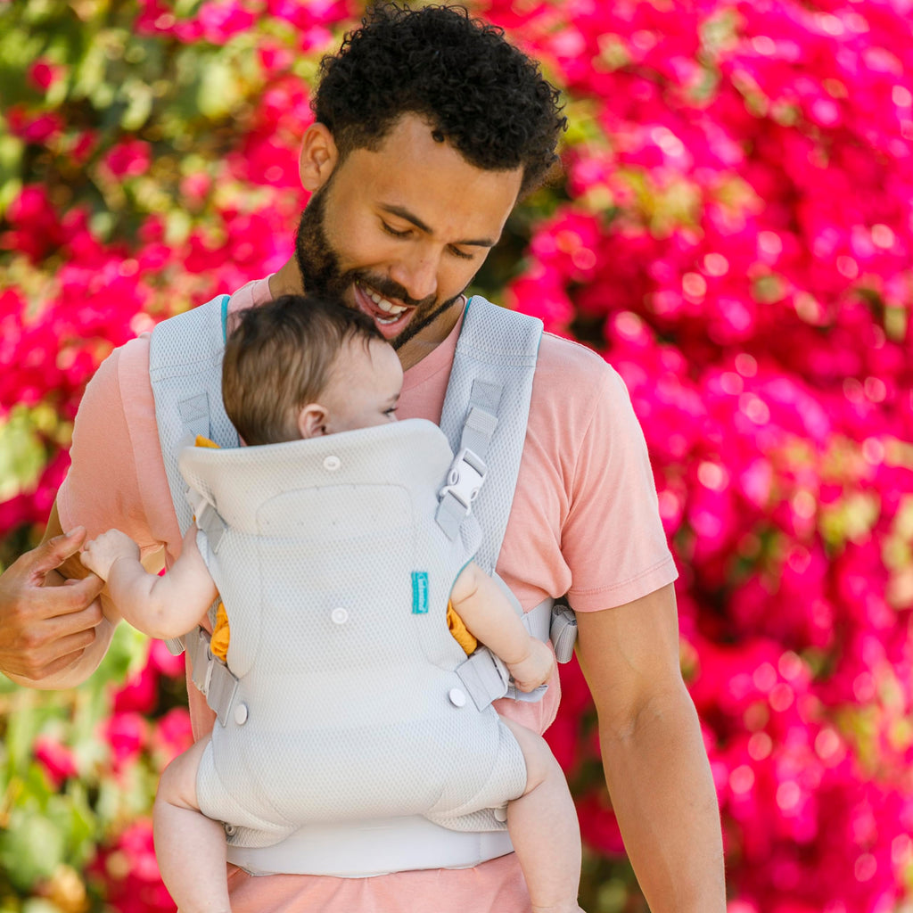 Infantino Flip 4-in-1 Baby Carrier Convertible Ergonomic, Rainbow Jansha Store