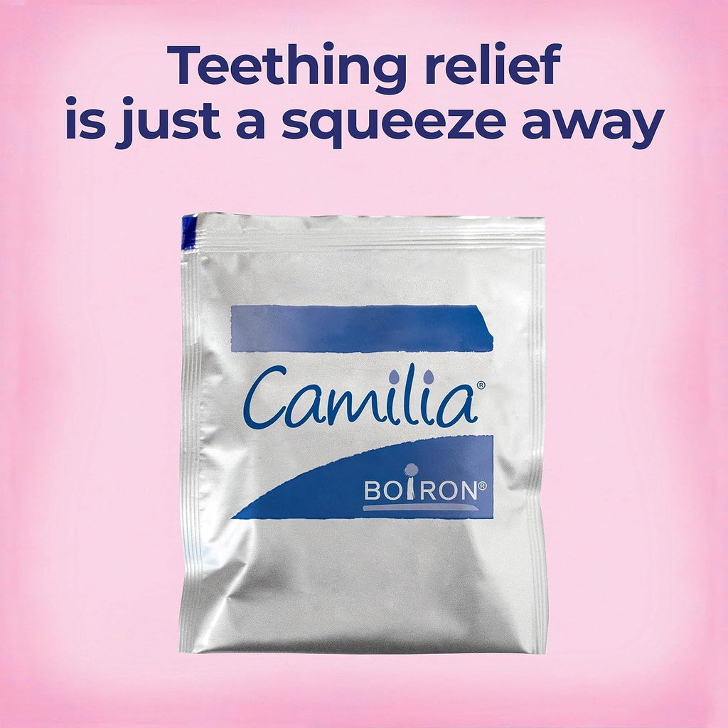 Boiron Camilia Teething Drops for Daytime and Nighttime Relief of Painful or Swollen Gums and Irritability in Babies - 30 Count Jansha Store