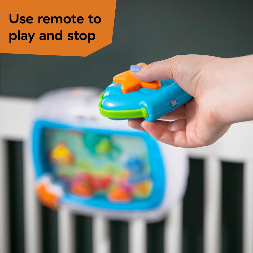 Baby Einstein Sea Dreams Soother Musical Crib Toy and Sound Machine, Newborn and up Jansha Store