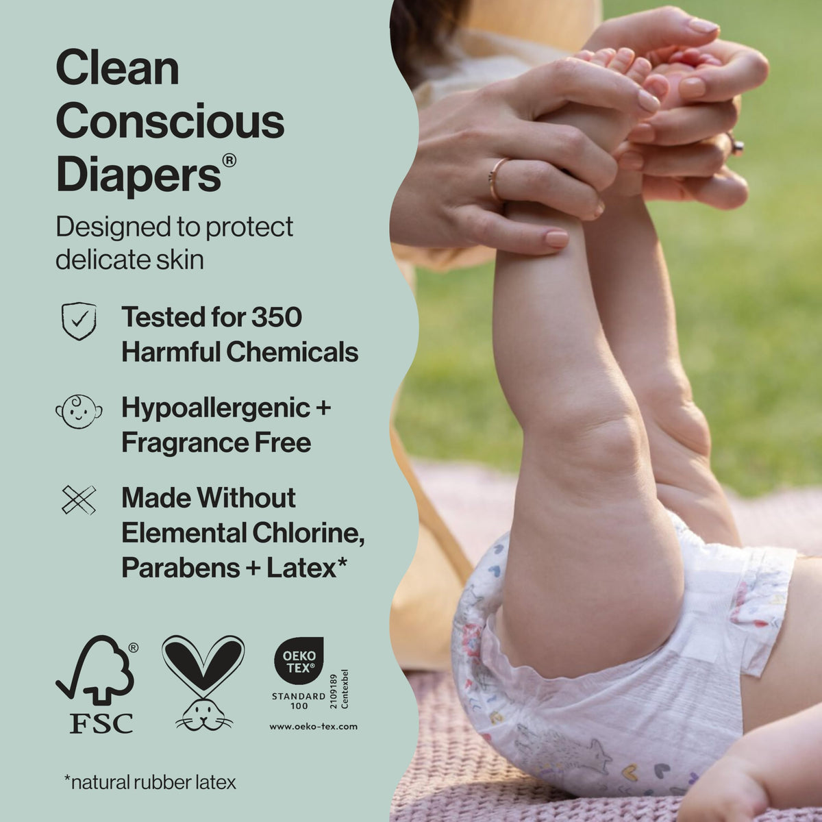 The Honest Company Diapers, All the Alpacas + Turtle Time, Size 1, 78 Count Jansha Store