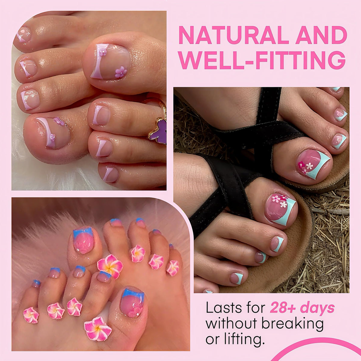 UNA GELLA Short Almond Nail Tips 504PCS Short Fake Nails Soft Press Ons Jansha Store