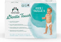 Amazon Brand - Mama Bear Gentle Touch Baby Diapers, Size 5, 27+ lb, Leak Protection, 12 Hours Protection, Wetness Indicator, Hypoallergenic, 132 Count (4 packs of 33) Jansha Store