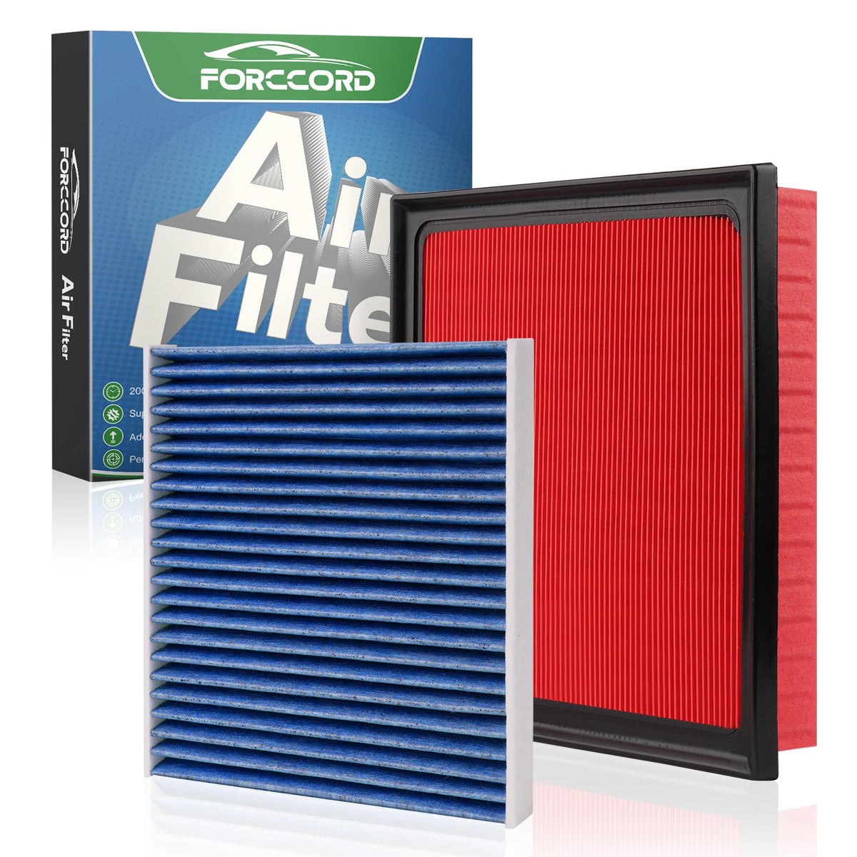 Cabin & Engine Air Filter Kit for Hyundai Elantra 2021-2026 (1.6L/2.0L Gas) Jansha Store