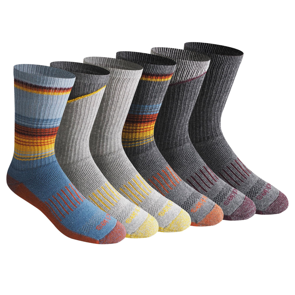 Dickies Men's Dri-tech Original Moisture Control Crew Socks, Available in M-xxl (6, 12, 18 Pairs) Jansha Store