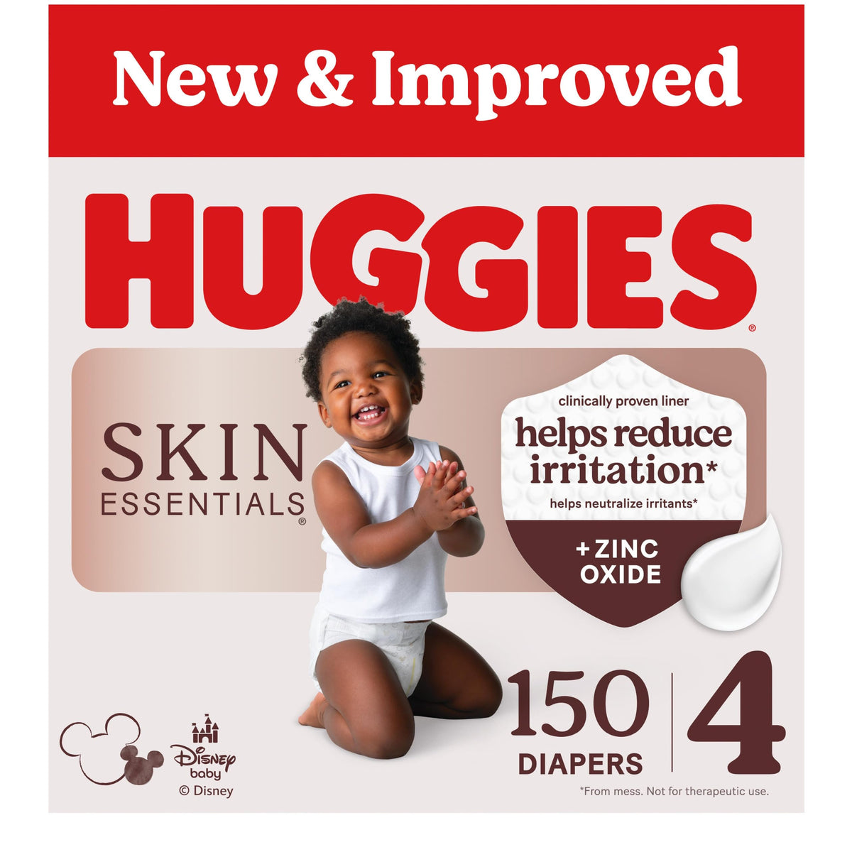 Huggies Skin Essentials Diapers Size 2, 26 Count Jansha Store