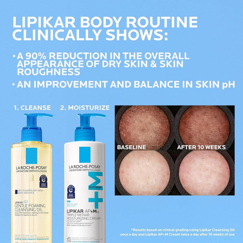 La Roche-Posay Lipikar AP+MAX Triple Repair Moisturizing Body Cream Jansha Store