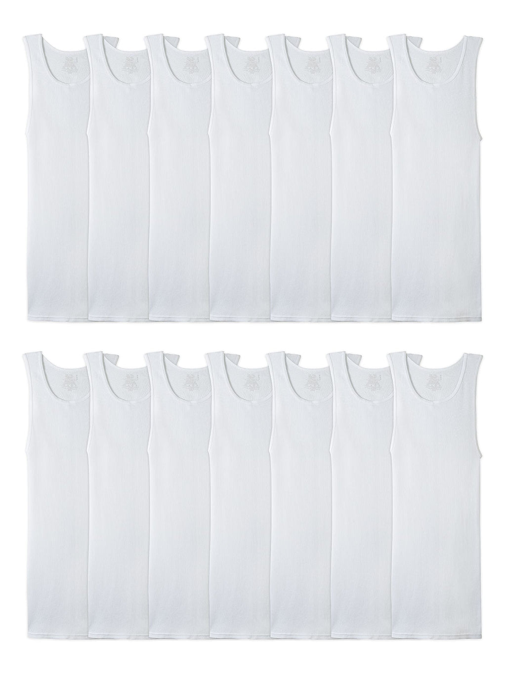 Fruit of the Loom Men's Sleeveless Tag Free Moisture Wicking Tank A-Shirt Jansha Store