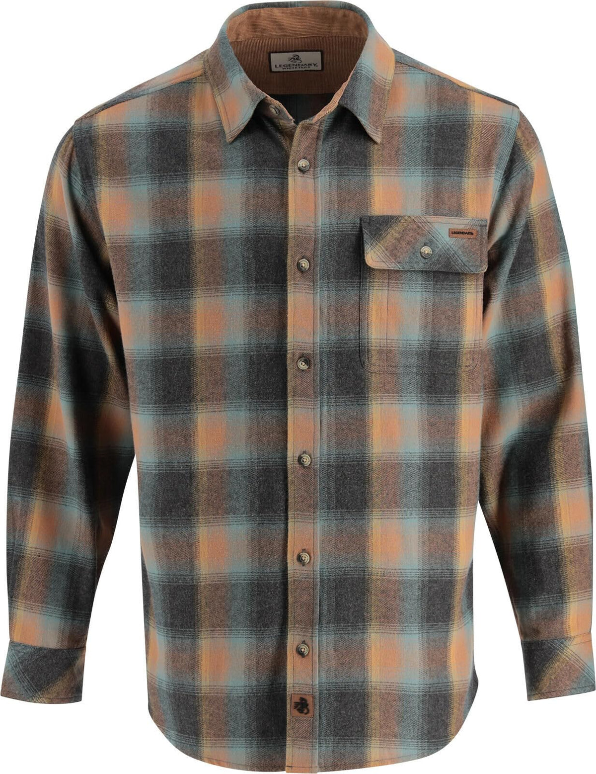 Legendary Whitetails Mens Flannel Long Sleeve Button Down 100% Cotton Shirt Jansha Store