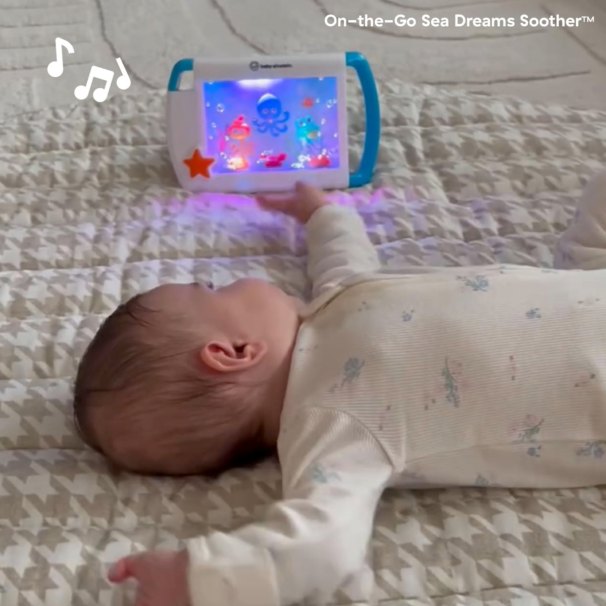 Baby Einstein Sea Dreams Soother Musical Crib Toy and Sound Machine, Newborn and up Jansha Store