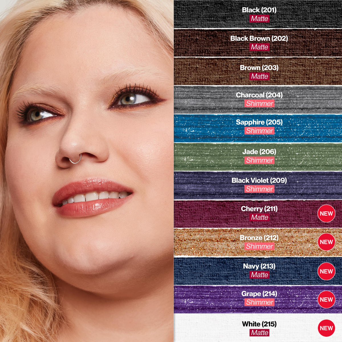 Revlon ColorStay Pencil Waterproof Eyeliner, 201 Black, 2 pack Jansha Store