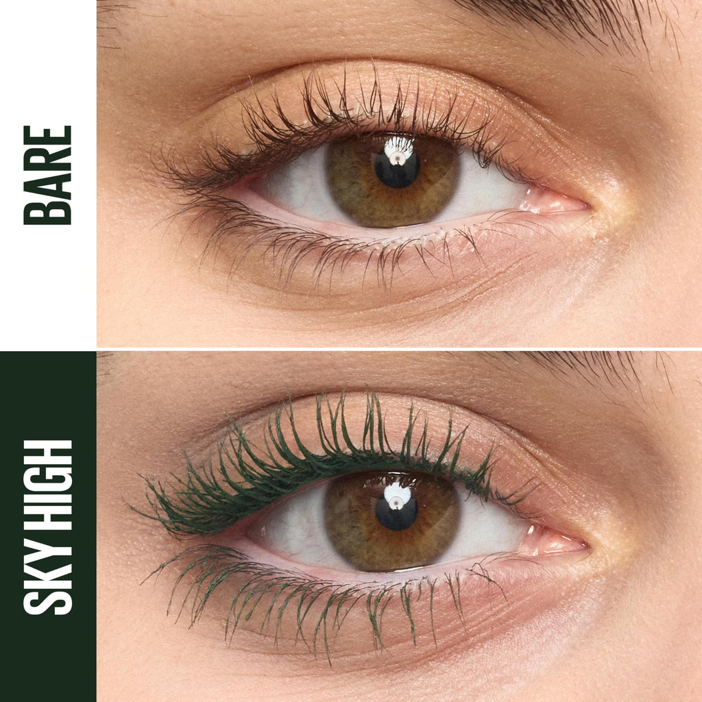 Maybelline Lash Sensational Sky High Washable Mascara Makeup, Volumizing, Lengthening, Defining, Curling, Multiplying, Buildable Formula, Blackest Black, 1 Count Jansha Store