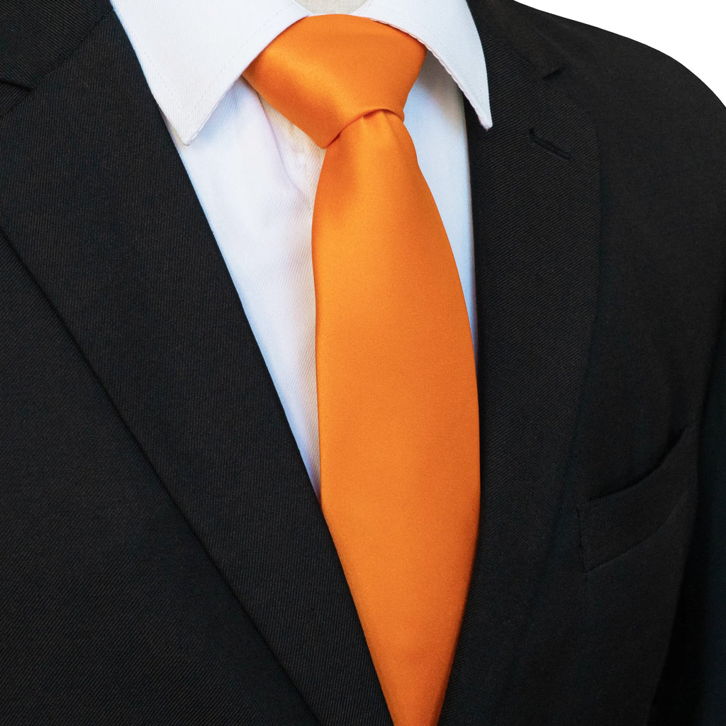 JEMYGINS Solid Color Tie Mens Necktie for Business and Wedding Jansha Store