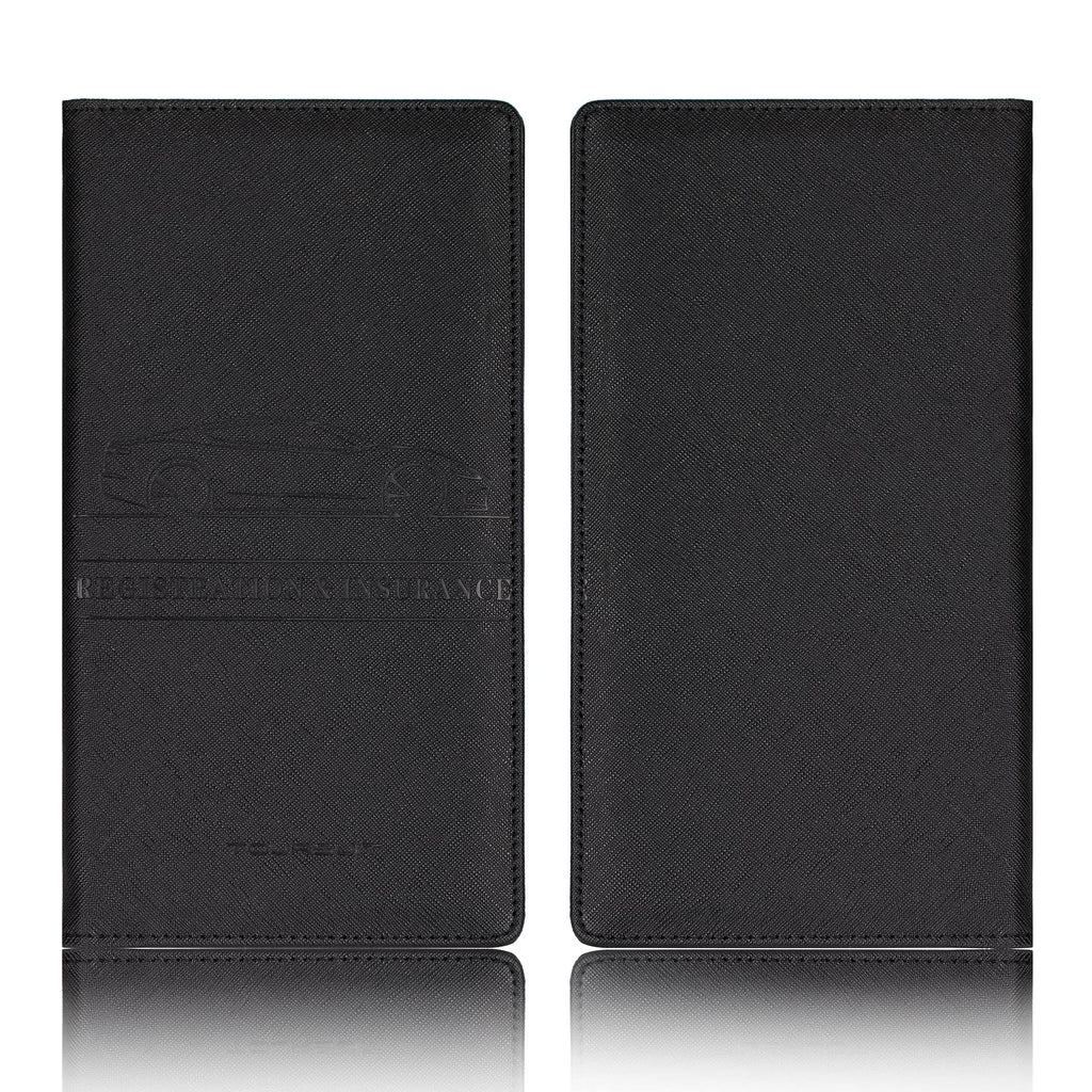TOURSUIT Car Registration and Insurance Card Holder, Marble Black Jansha Store