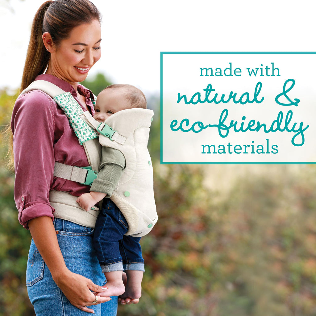 Infantino Flip 4-in-1 Baby Carrier Convertible Ergonomic, Rainbow Jansha Store