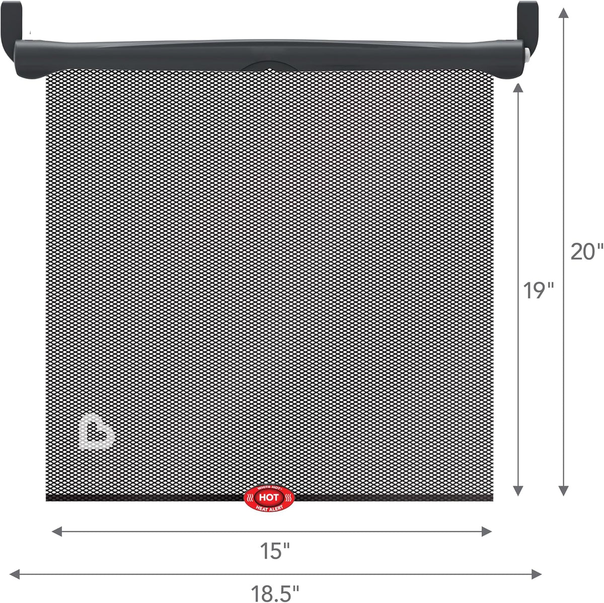 Munchkin Brica Sun Safety Car Window Shade for Baby, 2 Pack, Black Jansha Store
