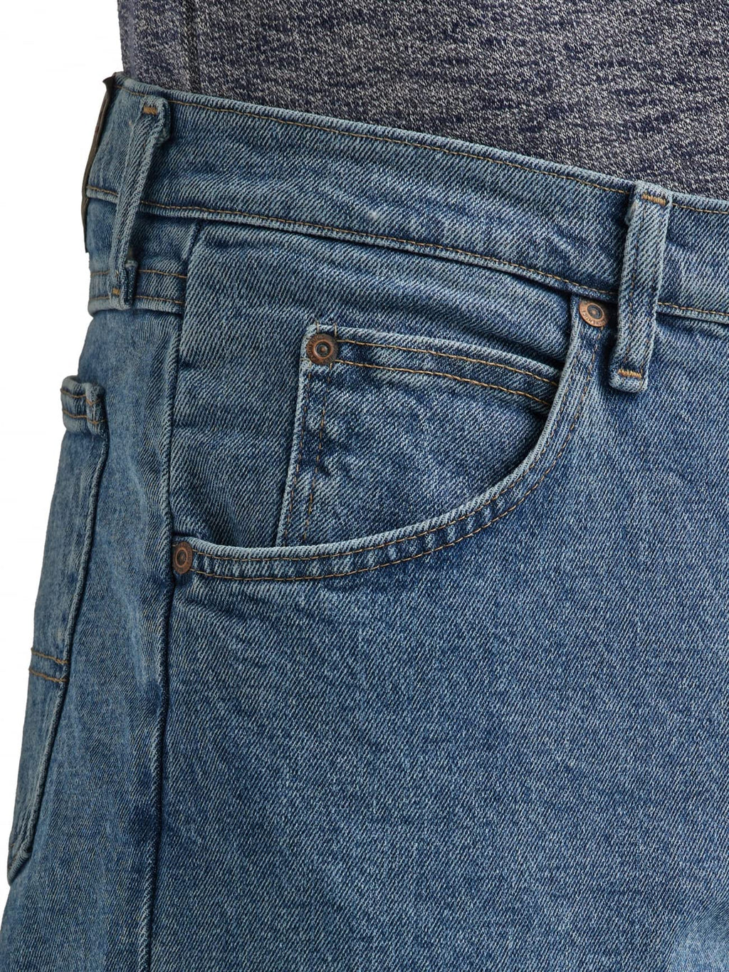 Wrangler Authentics Men's Regular Fit Comfort Flex Waist Jean Jansha Store
