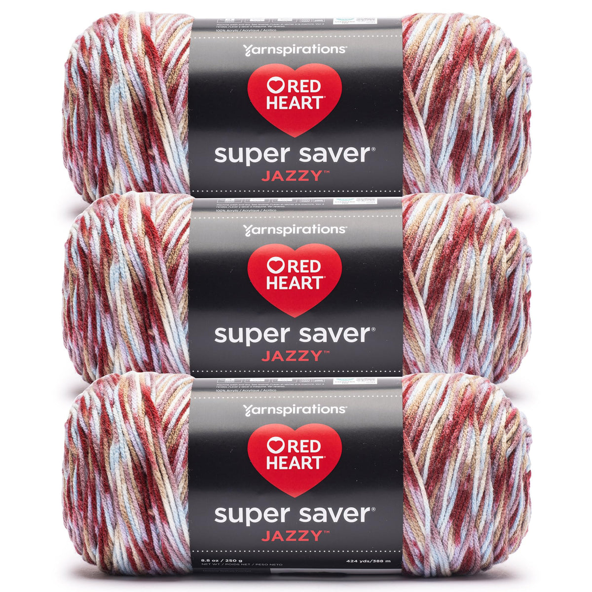 Red Heart E300 Super Saver Economy Yarn, Paddy Green Jansha Store