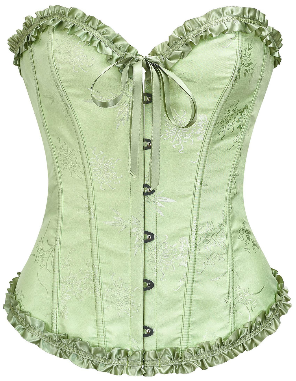 SZIVYSHI 14-Bone Overbust Corset Top Jansha Store