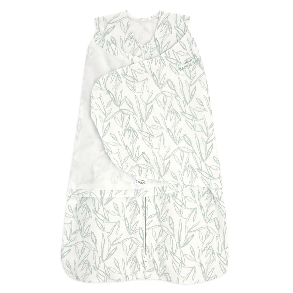 HALO SleepSack Swaddle | Cotton | 1.5 TOG | 6-12 lbs |Floral Stripe Jansha Store