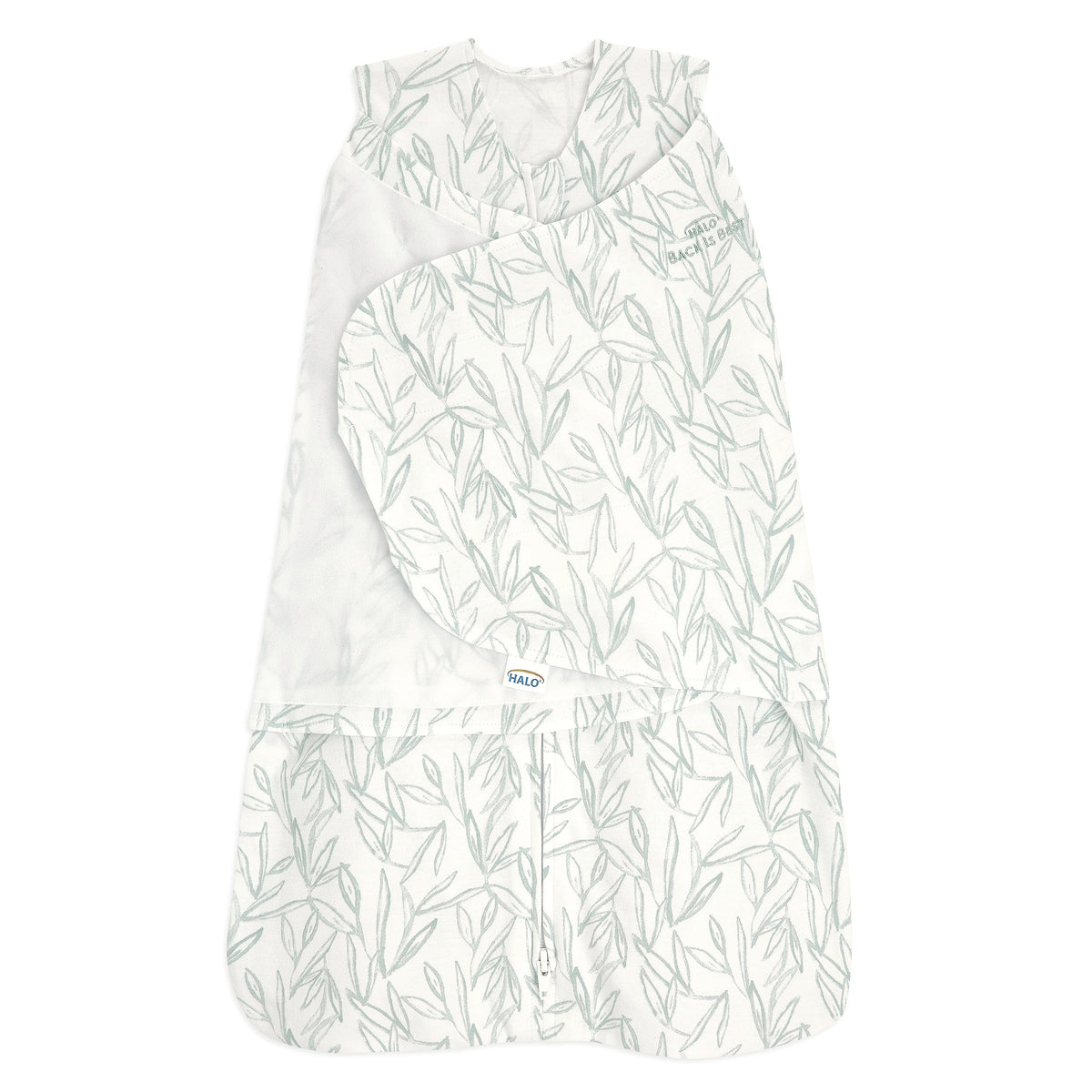 HALO SleepSack Swaddle | Cotton | 1.5 TOG | 6-12 lbs |Floral Stripe Jansha Store