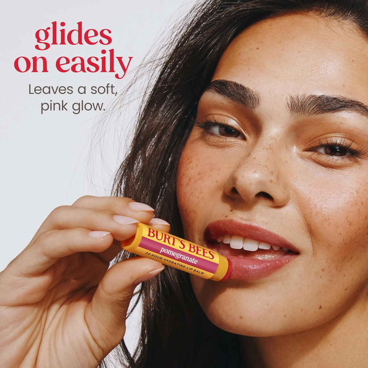 Burt's Bees Lip Balm, Pomegranate, 0.15 oz., 4 Tubes Jansha Store