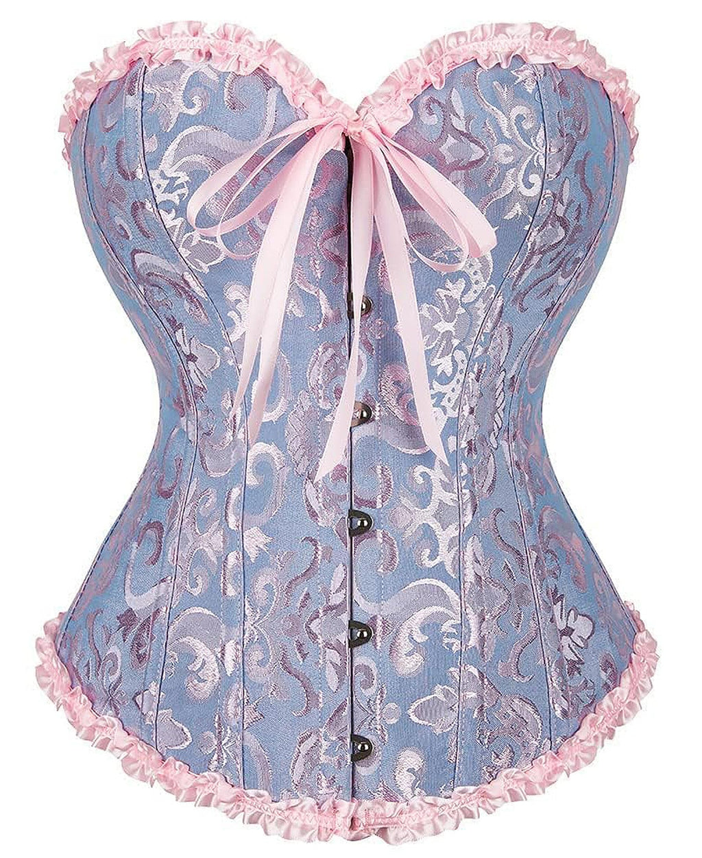 SZIVYSHI 14-Bone Overbust Corset Top Jansha Store