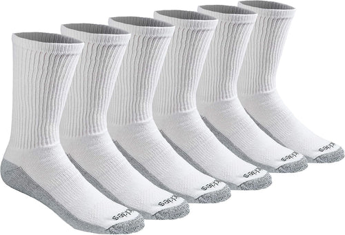 Dickies Men's Dri-tech Original Moisture Control Crew Socks, Available in M-xxl (6, 12, 18 Pairs) Jansha Store