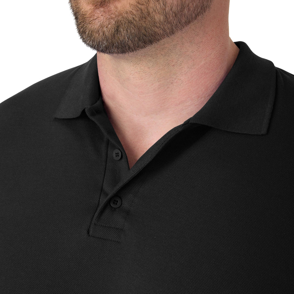 Hanes Men’s X-Temp Short Sleeve Polo Shirt, Midweight Men's Shirt Jansha Store