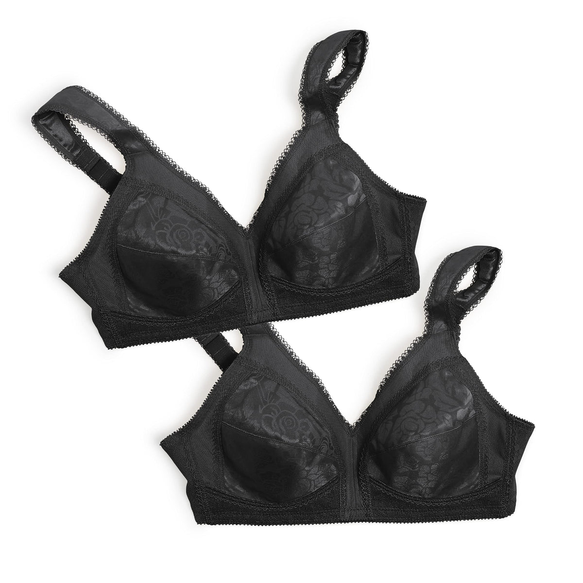 Playtex Women's Wireless Bra, 18 Hour Plus-Size Bras Available, Full Coverage, Smoothing, 4693, Single or 2-Pack Jansha Store