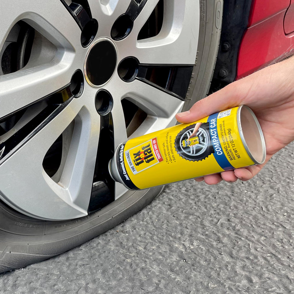 Fix-A-Flat S60420 Aerosol Emergency Flat Tire Repair and Inflator, for Standard Tires, Eco-Friendly Formula, Universal Fit for All Cars, 16 oz. (Pack of 1) Jansha Store