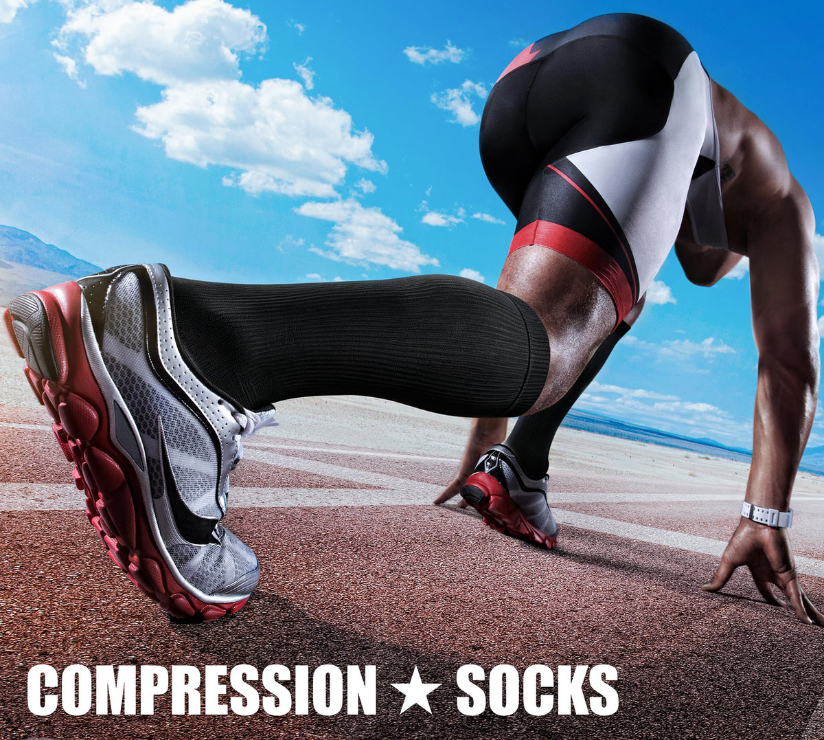 CHARMKING Compression Socks for Women & Men Circulation (3 Pairs) 15-20 mmHg is Best Support for Athletic Running Cycling Jansha Store