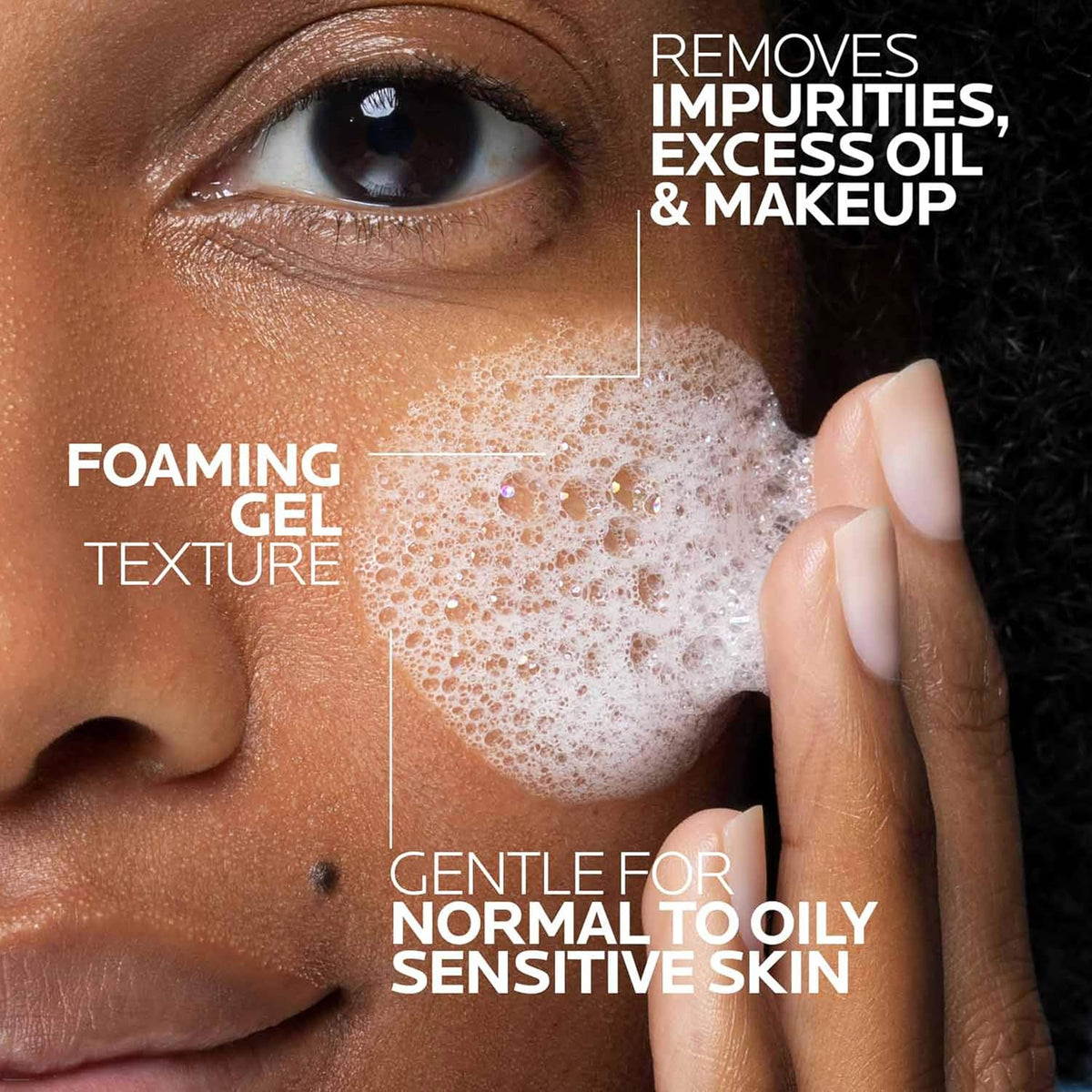 La Roche-Posay Toleriane Purifying Foaming Facial Cleanser with Niacinamide Jansha Store
