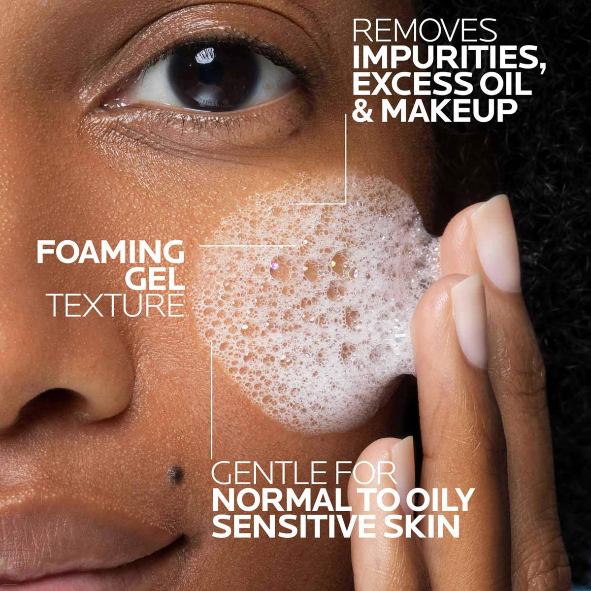 La Roche-Posay Toleriane Purifying Foaming Facial Cleanser with Niacinamide Jansha Store