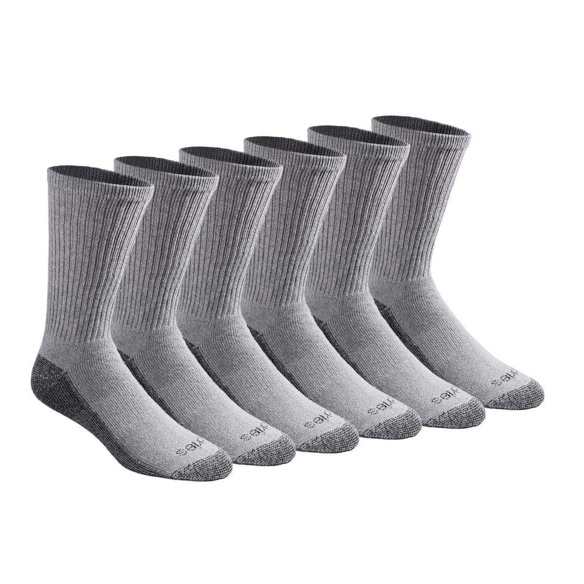 Dickies Men's Dri-tech Original Moisture Control Crew Socks, Available in M-xxl (6, 12, 18 Pairs) Jansha Store