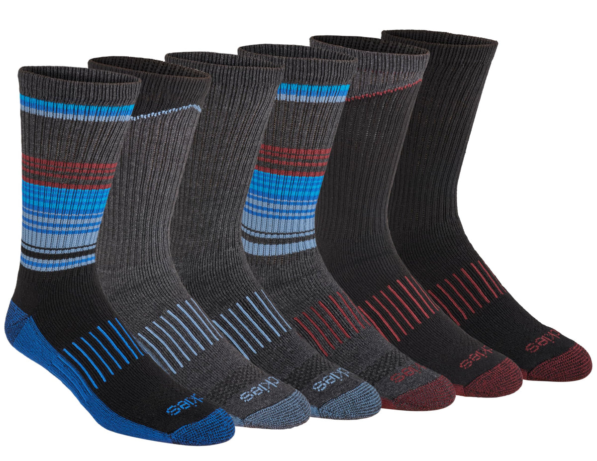 Dickies Men's Dri-tech Original Moisture Control Crew Socks, Available in M-xxl (6, 12, 18 Pairs) Jansha Store