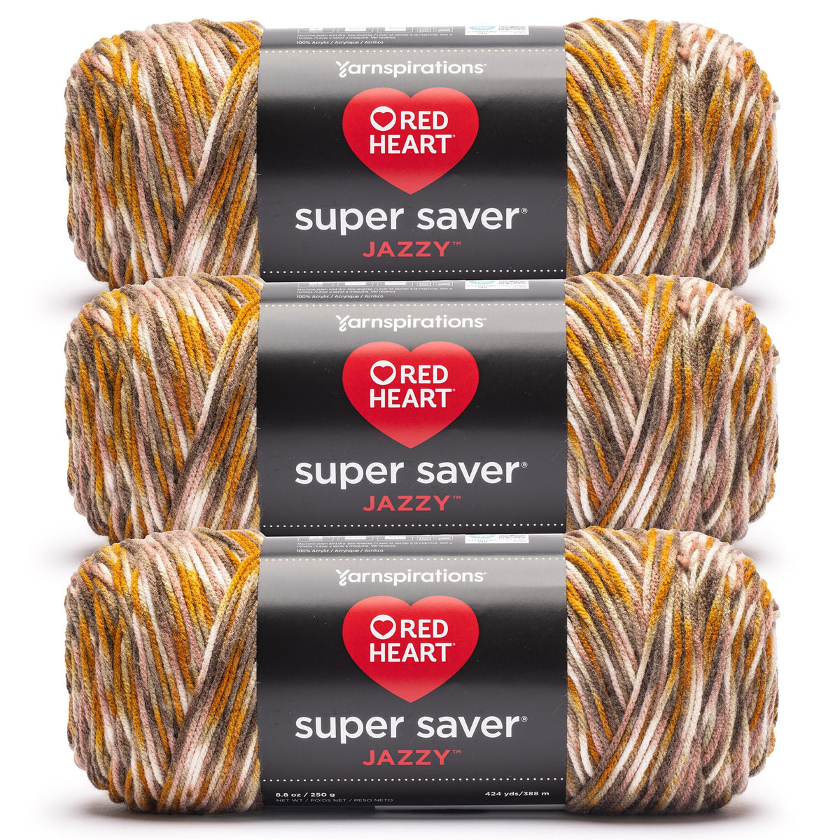 Red Heart E300 Super Saver Economy Yarn, Paddy Green Jansha Store