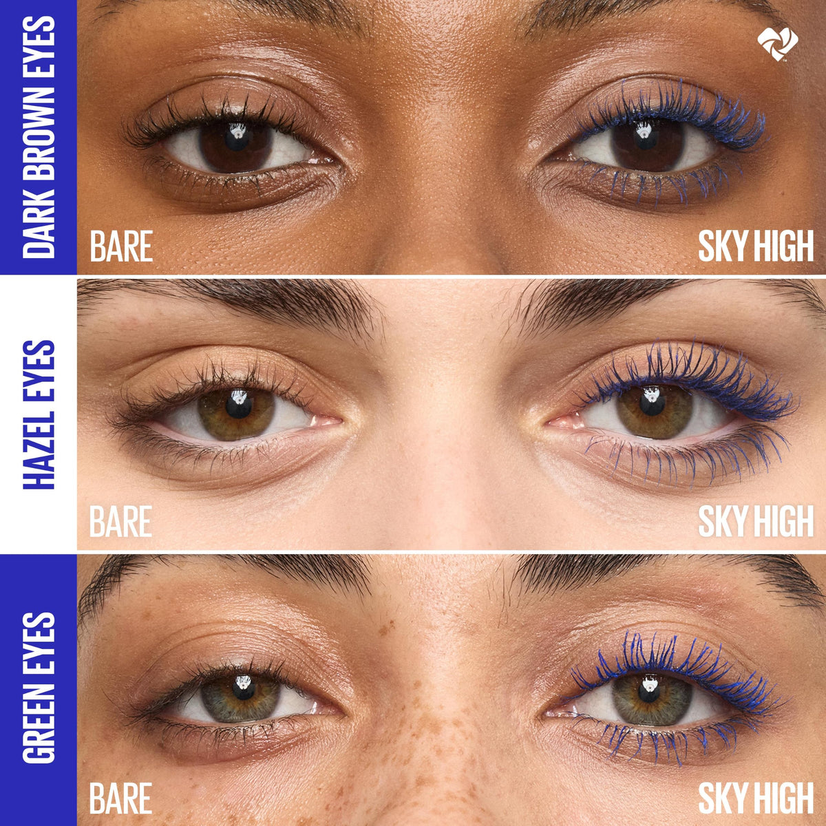 Maybelline Lash Sensational Sky High Washable Mascara Makeup, Volumizing, Lengthening, Defining, Curling, Multiplying, Buildable Formula, Blackest Black, 1 Count Jansha Store